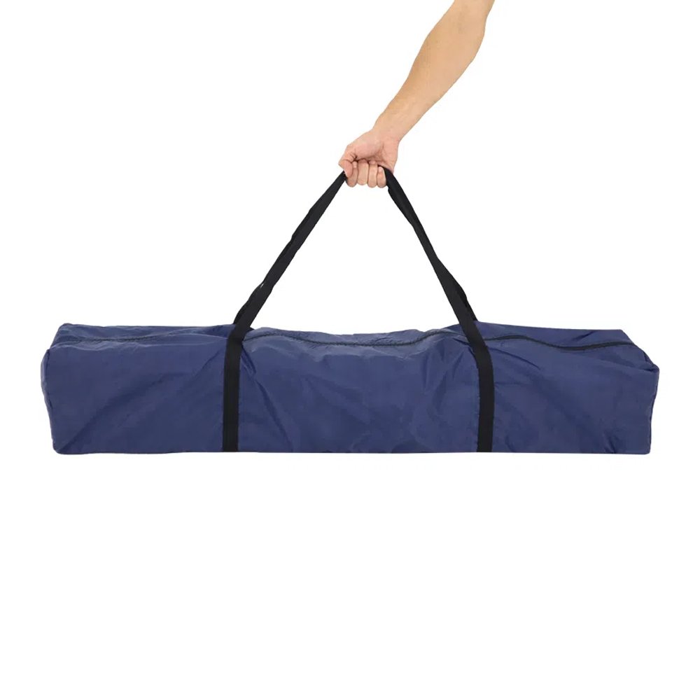 Tenda Gazebo Sanfonado Articulada Impermeavel Barraca Camping e praia 3x3 Fortt Azul - TGS001-A