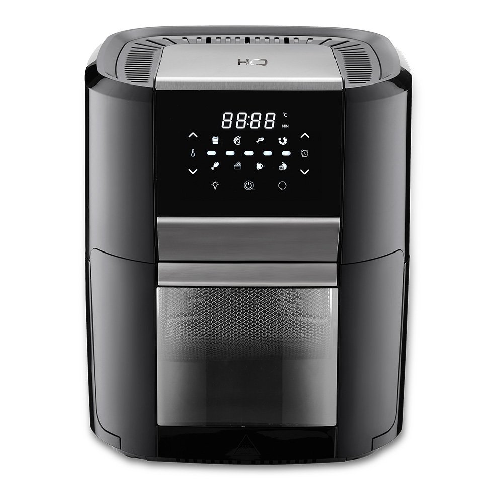 Fritadeira Eletrica Air Fryer Oven Hq 12 Litros 1700W Preto Ra 015 - 127V