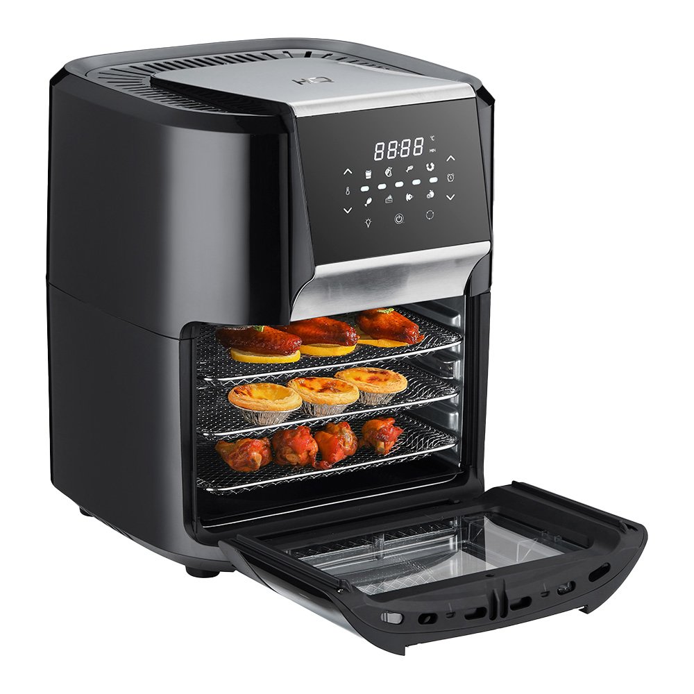 Fritadeira Eletrica Air Fryer Oven Hq 12 Litros 1700W Preto Ra 015 - 127V