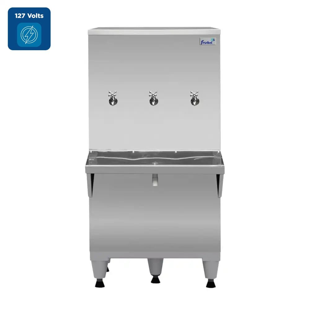 Bebedouro Frisbel 100 Litros Coluna Inox RA10 ¿ 127 Volts
