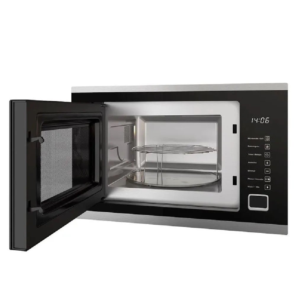 Micro-ondas de Embutir Mueller 25 Litros Preto MMO0225G1 - 220 Volts