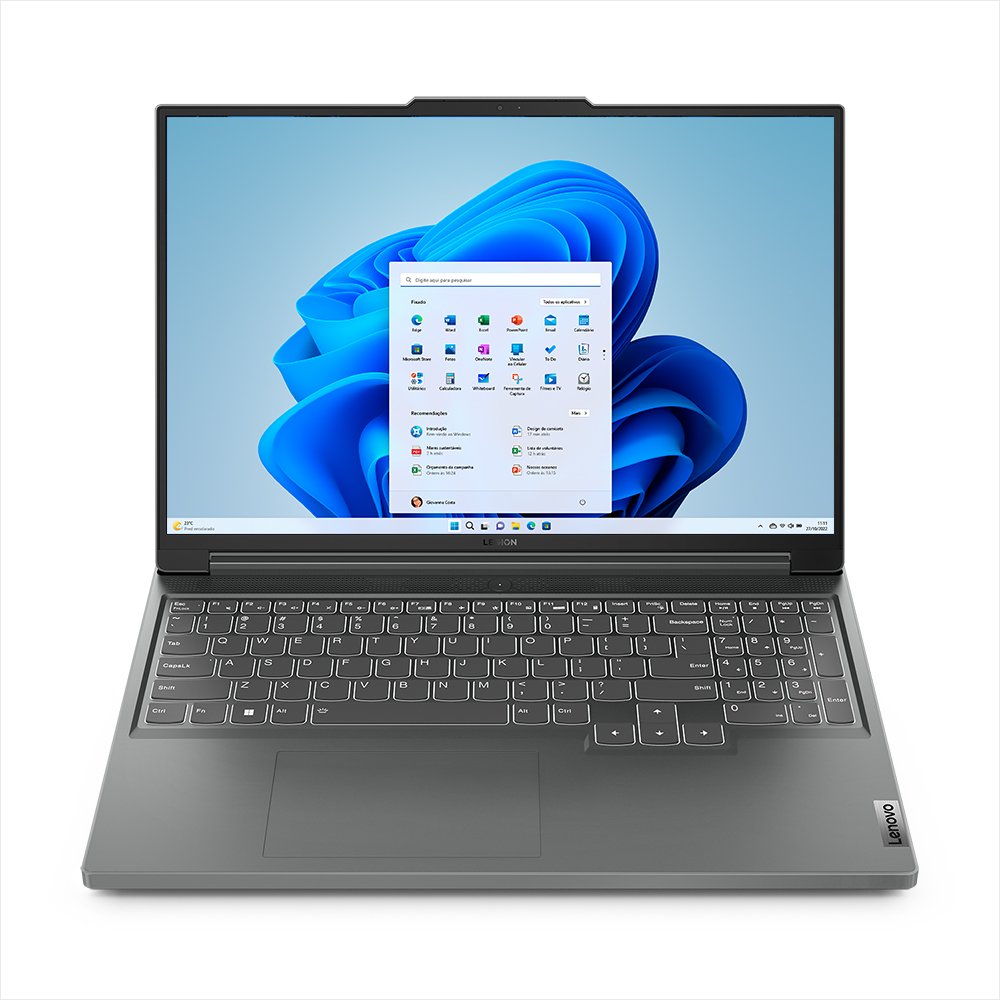 Notebook 16" Lenovo Gamer Legion 5 Intel Core I7-13700h, 16gb, Ssd 512gb Nvme, Nvidia Geforce Rtx 4060 8gb Gddr6, Win11, 83D60001BR