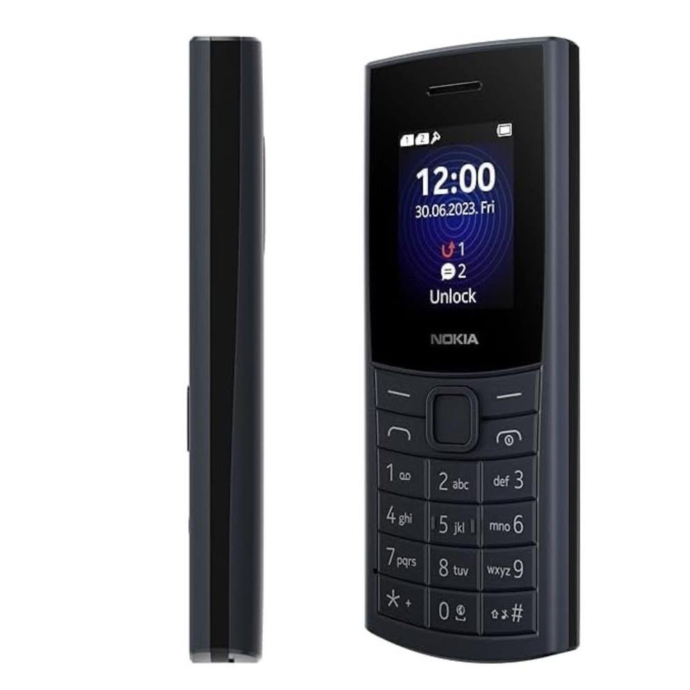 Celular Nokia 110 4g Dual Chip Radio Fm Bluetooth Lanterna (Azul Meia Noite)