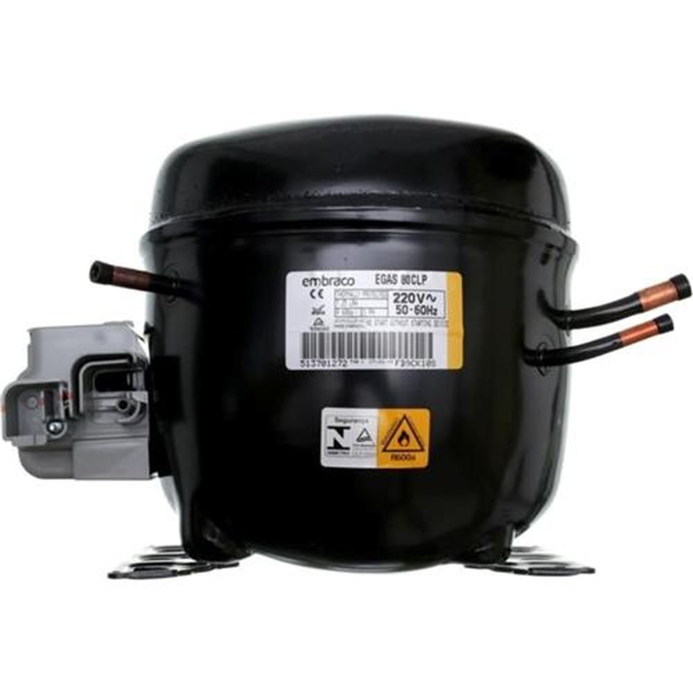 Compressor Embraco 1/4 R600 EGAS80CLP W10388222 - 220 Volts