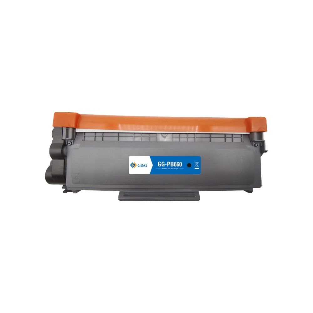 Cartucho de Toner Preto Copativel Brother Tn660 Dcp-l2540 Dcp-l2520 Mfc-l2740 Mfc-l2700 Mfc-l2720 3k G&G/GeG/GG