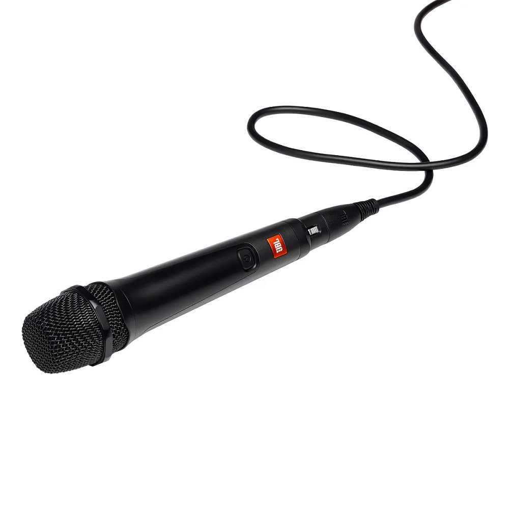 Microfone De Mão Com Fio Jbl Pbm100 Preto