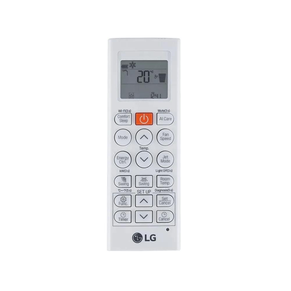 Ar Condicionado Split Hi Wall R32 LG Dual Inverter Voice +AI 12000 BTU/h Quente e Frio S3-W12JA31A ¿ 220 Volts