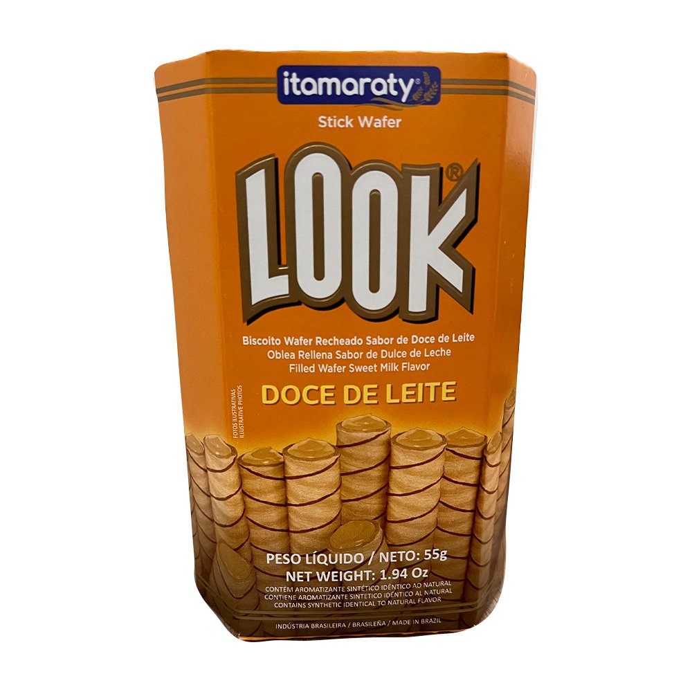 Canudinho Look Doce De Leite 55g