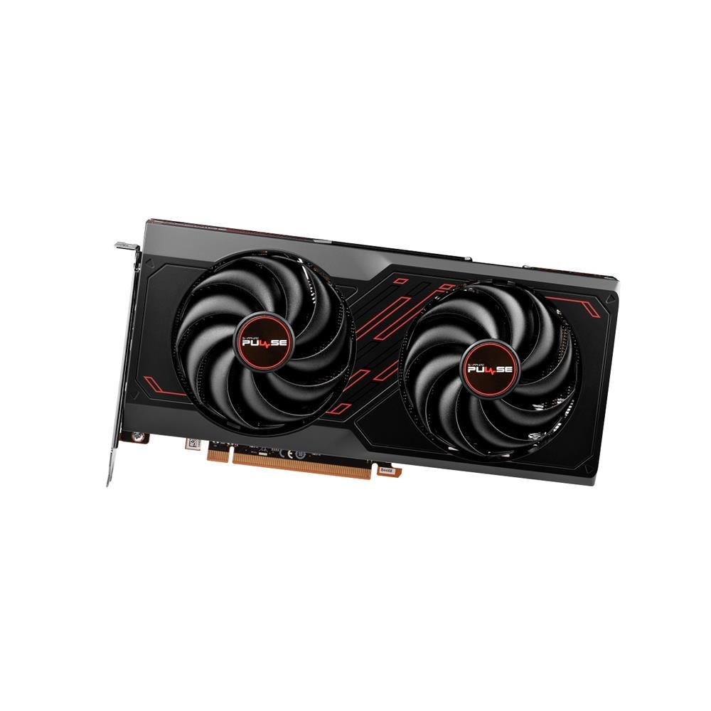 Placa de Video Sapphire Pulse AMD Radeon RX 7600, 8GB, GDDR6, 128-Bit, Preto
