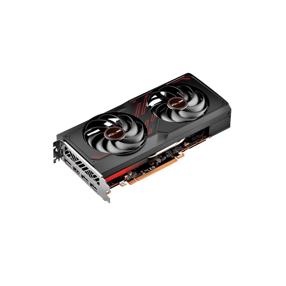 Placa de Video Sapphire Pulse AMD Radeon RX 7600, 8GB, GDDR6, 128-Bit, Preto