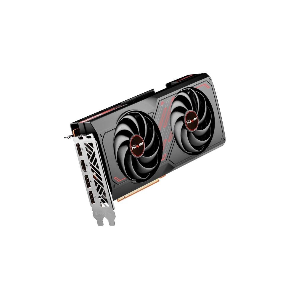 Placa de Video Sapphire Pulse AMD Radeon RX 7600, 8GB, GDDR6, 128-Bit, Preto