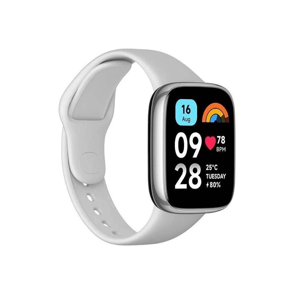 Relogio Smartwatch Redmi Watch 3 Active, Cinza Claro, Xm756cic, Xiaomi