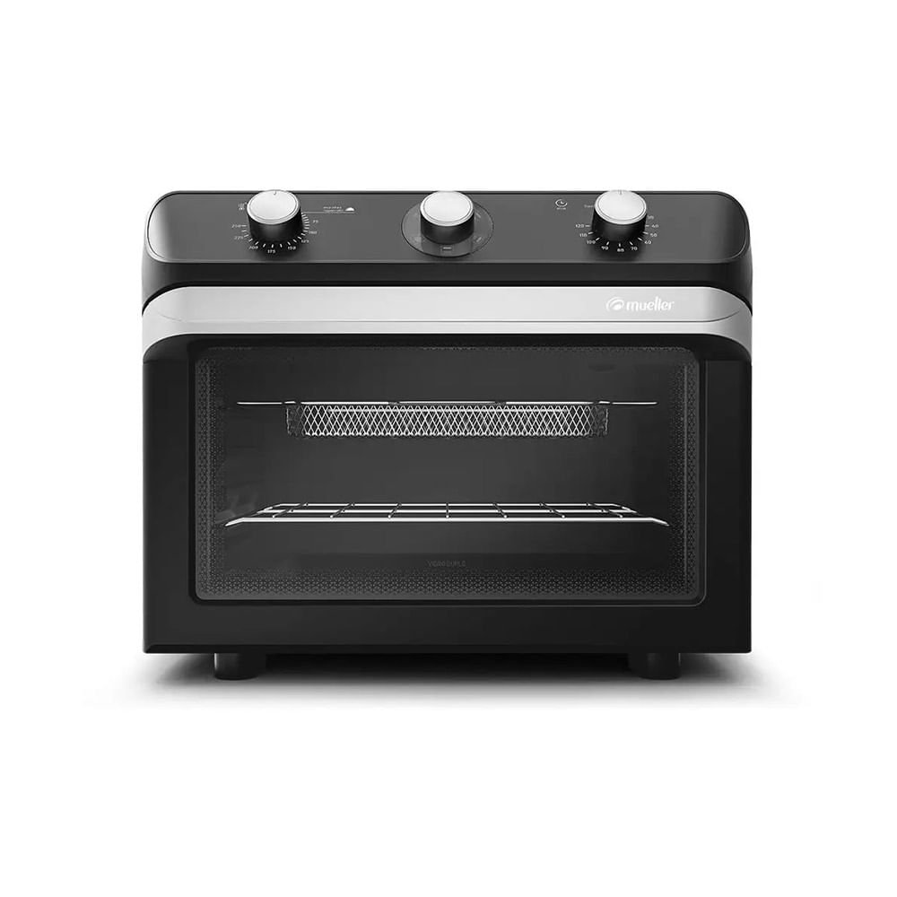Forno Elétrico e Fritadeira Mueller 35 Litros Air Preto MFB35G ¿ 127 Volts