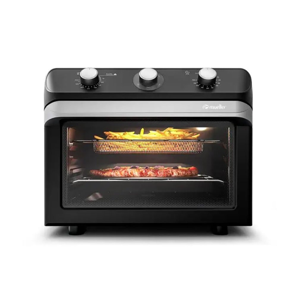 Forno Elétrico e Fritadeira Mueller 35 Litros Air Preto MFB35G ¿ 127 Volts