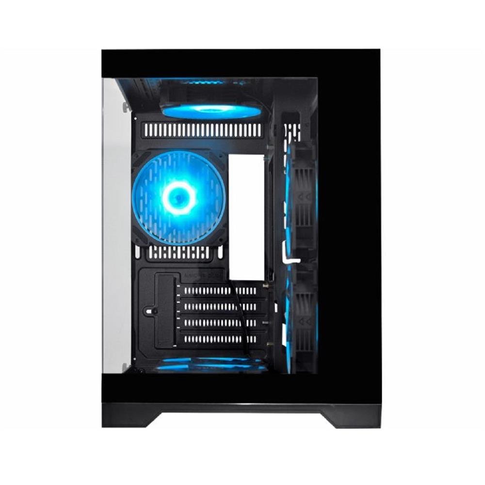 Gabinete Gamer K-Mex Space Aqua CG-10KN, Mini Tower, Vidro Temperado, Sem Fonte, Sem Fan, Preto