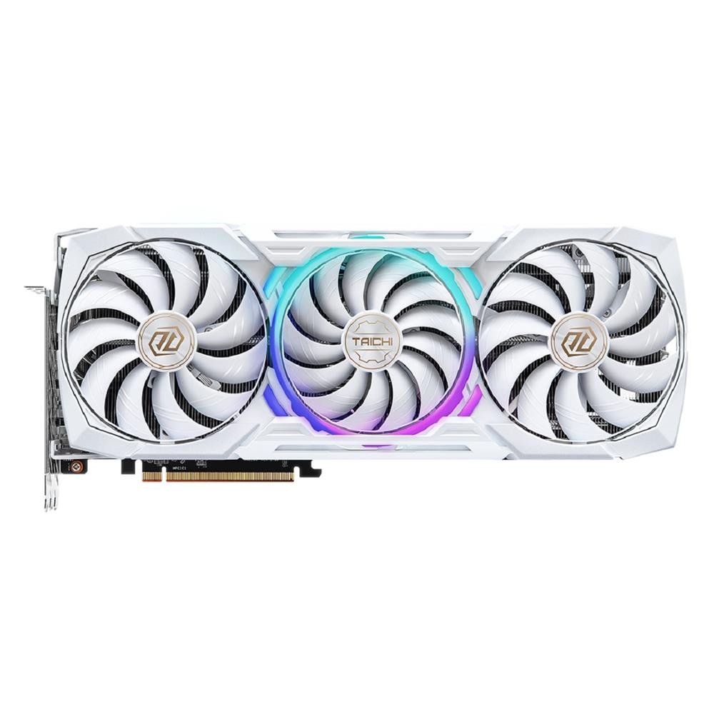 Placa de Video ASRock Radeon RX 7900 XTX Taichi OC, 24GB, GDDR6, 384-Bit, ARGB, Branco