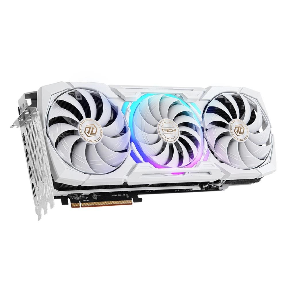Placa de Video ASRock Radeon RX 7900 XTX Taichi OC, 24GB, GDDR6, 384-Bit, ARGB, Branco