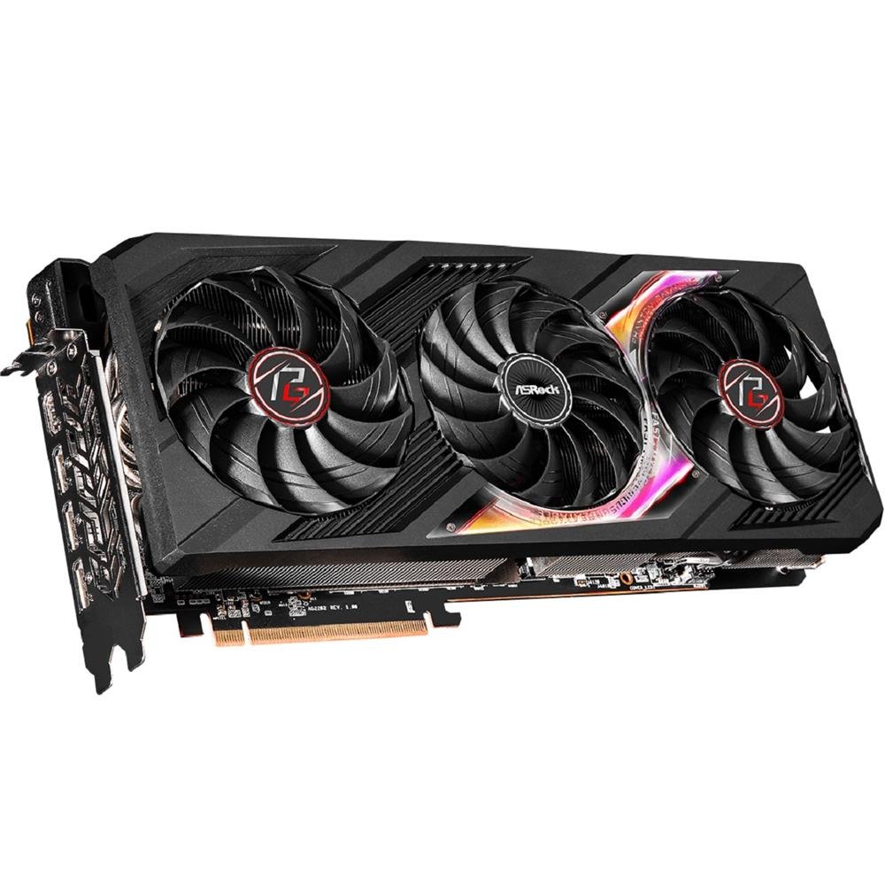 Placa de Video ASRock Radeon RX 7900 XTX Phantom Gaming OC, 24GB, GDDR6, 384-Bit, ARGB, Preto