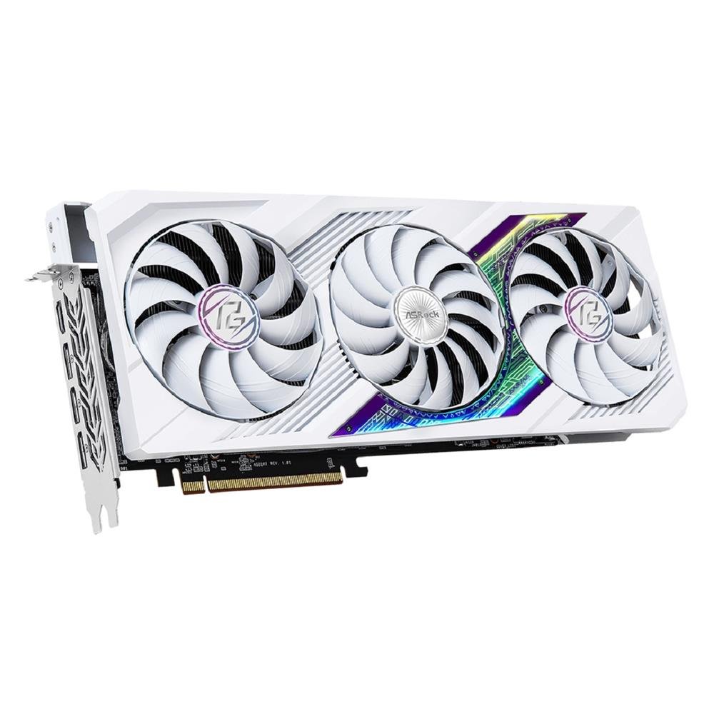 Placa de Video ASRock Radeon RX 7900 XT Phantom Gaming OC, 20GB, GDDR6, 320-Bit, ARGB, Branco