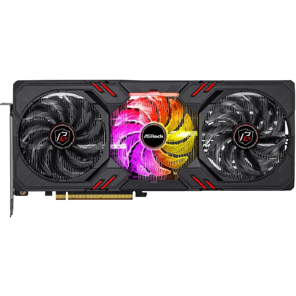 Placa de Vídeo ASRock Arc A770 Phantom Gaming OC, 16GB, GDDR6, 256-Bit, ARGB, Preto