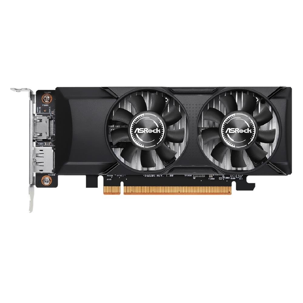 Placa de Video ASRock Arc A310 Low Profile, 4GB, GDDR6, 64-Bit, Preto