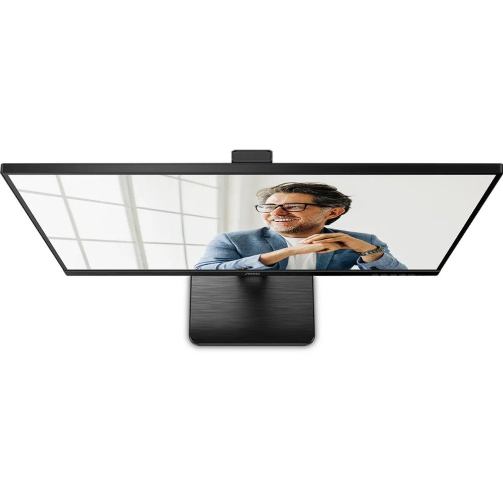 Monitor 21,5" Led Va Aoc 22p2um, Full Hd, Hdr, Hdmi E Display Port, Hub Usb, Ajuste Altura E Rotação