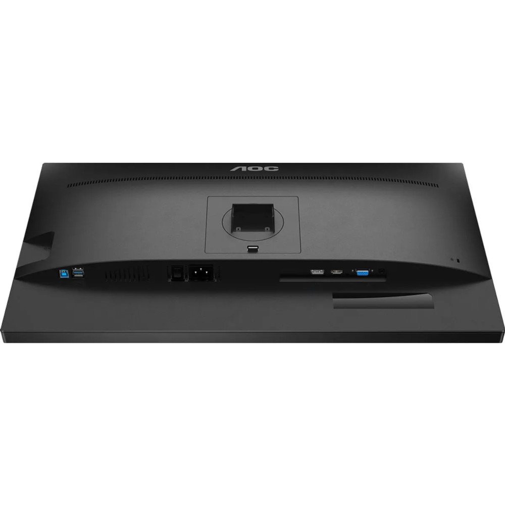 Monitor 21,5" Led Va Aoc 22p2um, Full Hd, Hdr, Hdmi E Display Port, Hub Usb, Ajuste Altura E Rotação