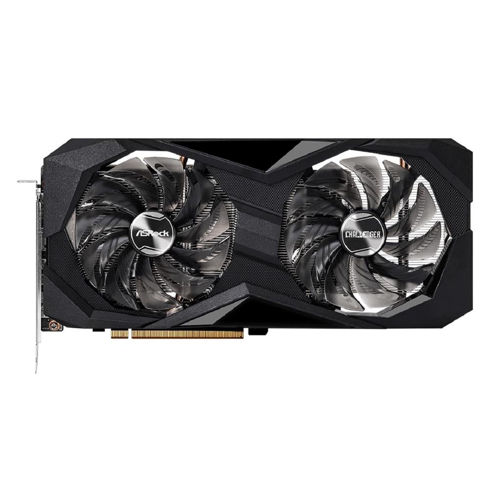 Placa de Video ASRock Radeon RX 6600 Challenger D, 8GB, GDDR6, 128-Bit, Preto