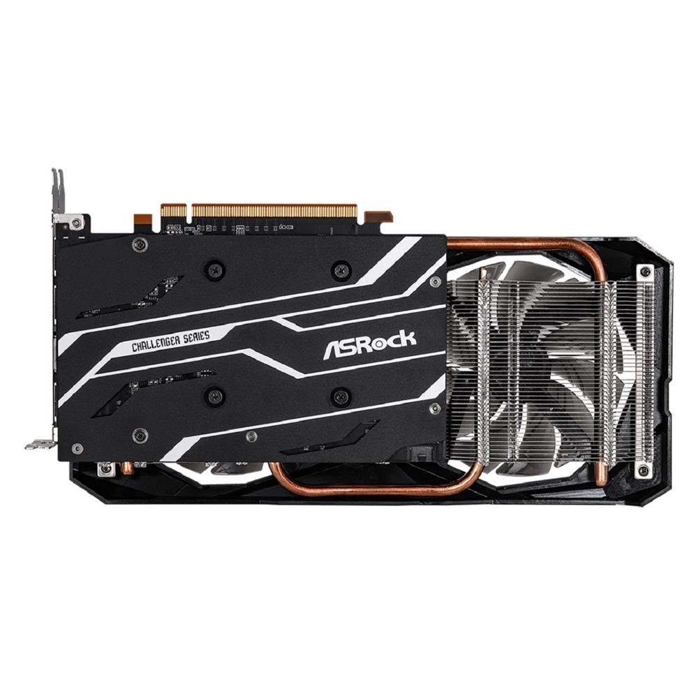 Placa de Video ASRock Radeon RX 6600 Challenger D, 8GB, GDDR6, 128-Bit, Preto
