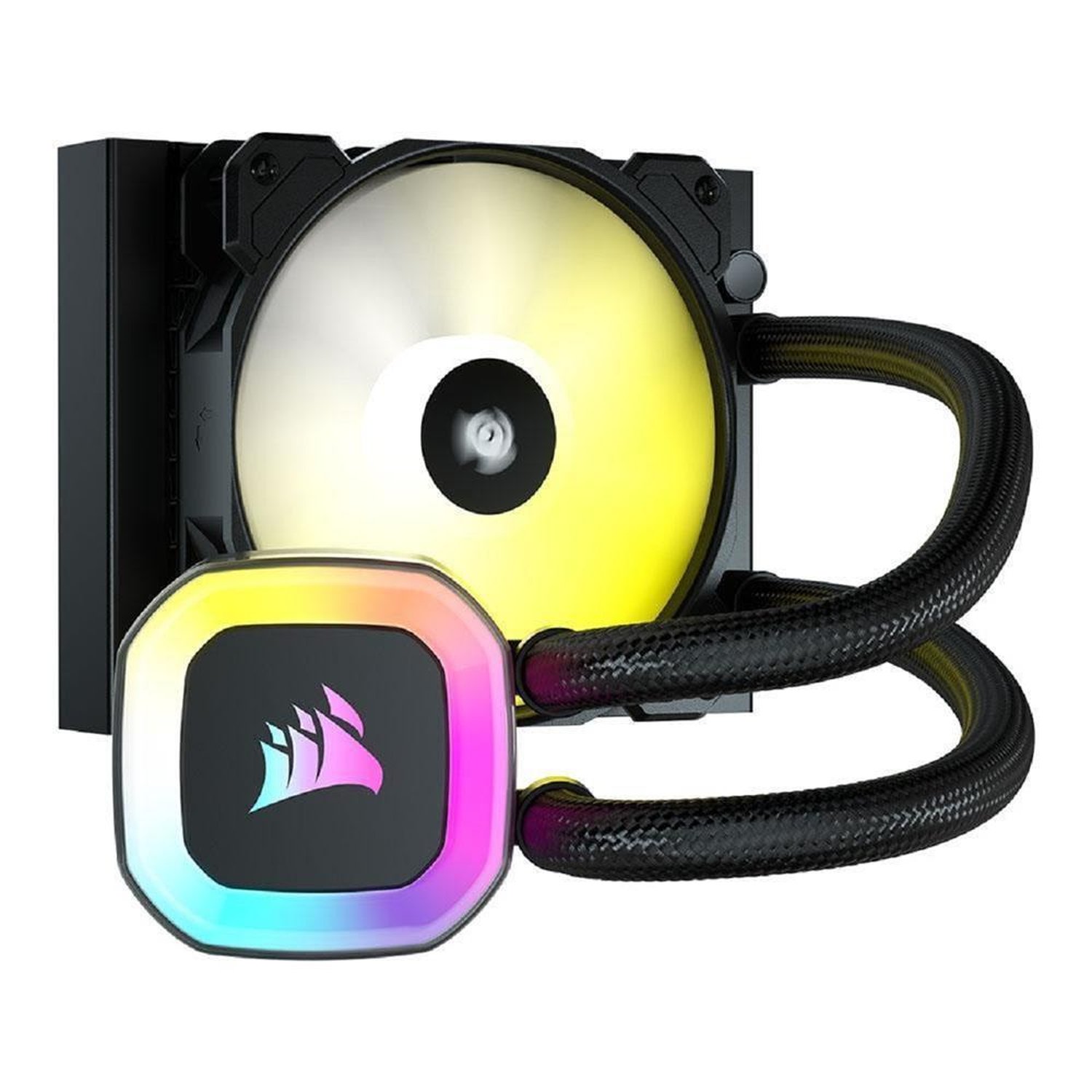 Water Cooler Corsair H55, Rgb, 120Mm, Intel E Amd, Preto