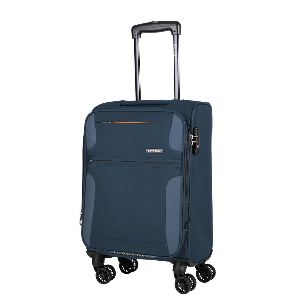 Mala De Viagem Tecido Samsonite Modelo Bahia Tamanho P Azul