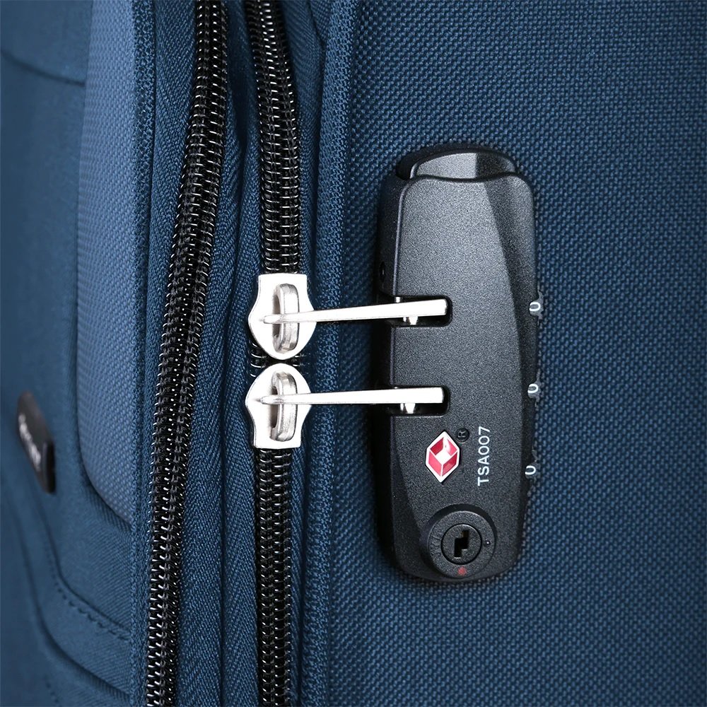 Mala De Viagem Tecido Samsonite Modelo Bahia Tamanho P Azul