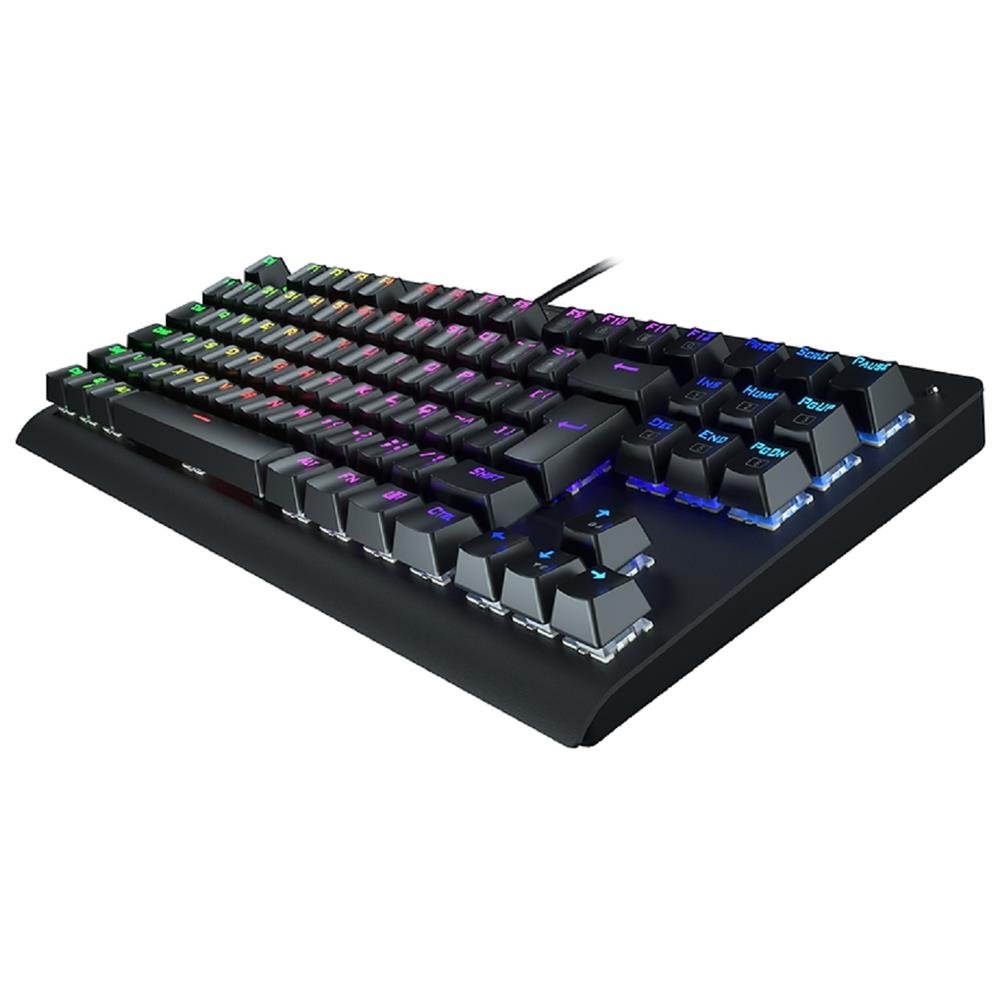 Teclado Mecanico Redragon Dark Avenger TKL, RGB, Switch Brown, ABNT2, USB, Preto