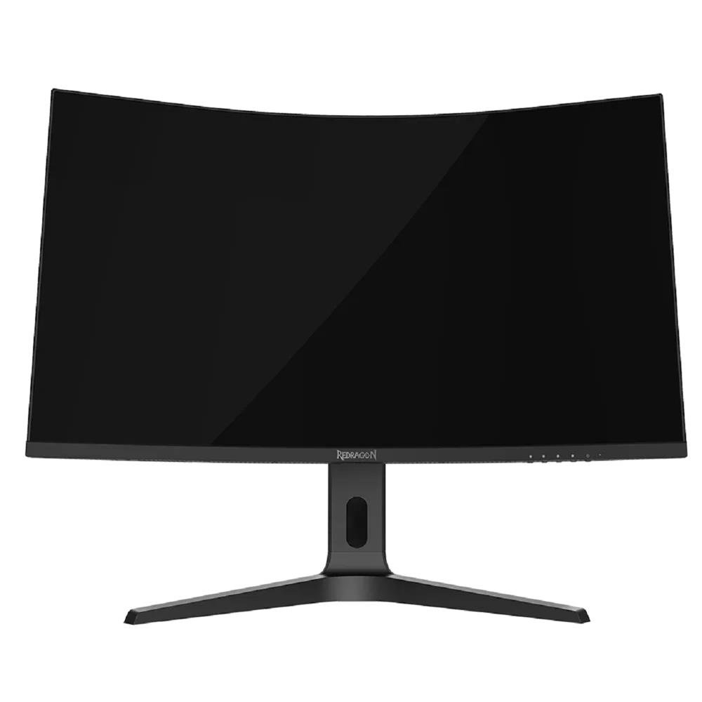 Monitor Gamer Redragon Tassos 32" Curvo, 2K Quad HD, 170Hz, 1ms, Backlight RGB, HDMI e Display Port, Preto
