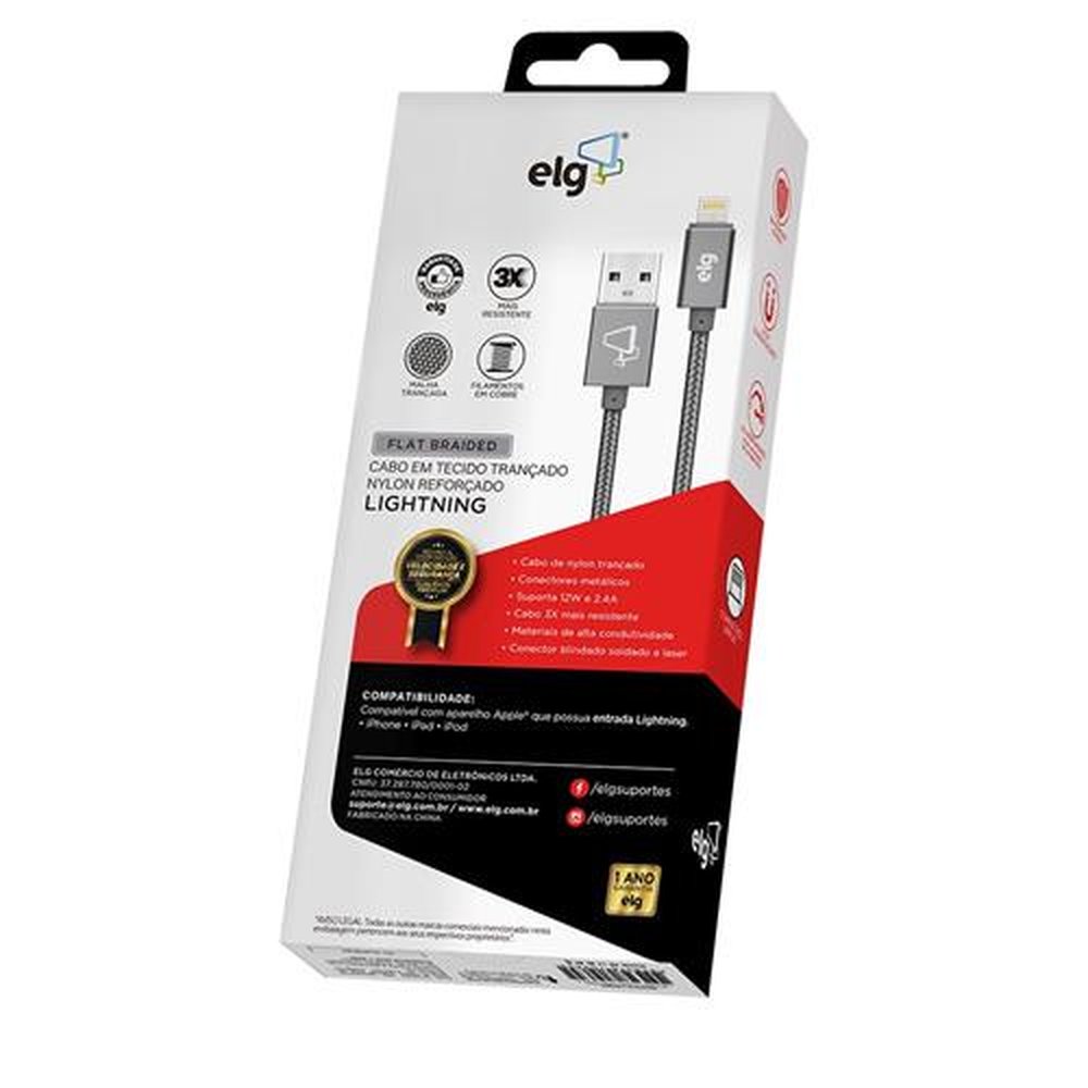 Cabo Lightning 1 Metro Recarga e Sincronizacao - L810BY