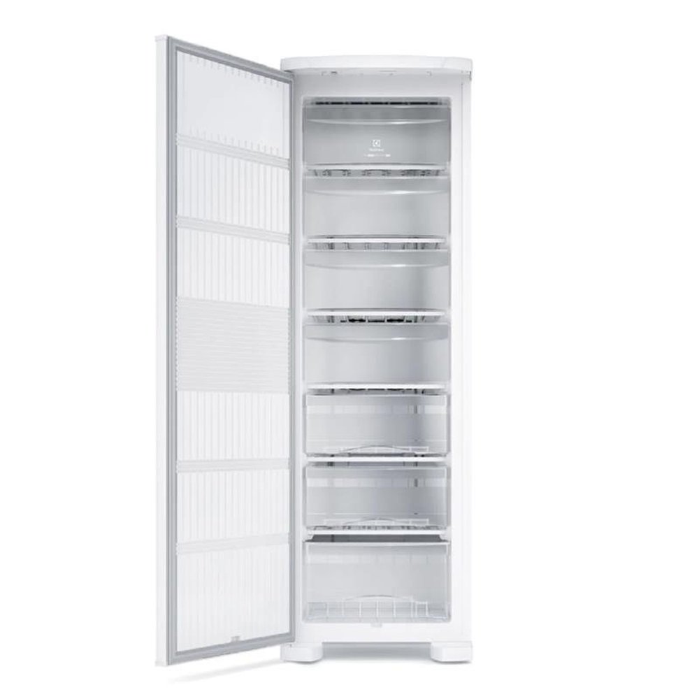 Freezer Vertical Electrolux 234 Litros Cycle Defrost Uma Porta Branco FE27 ¿ 220 Volts