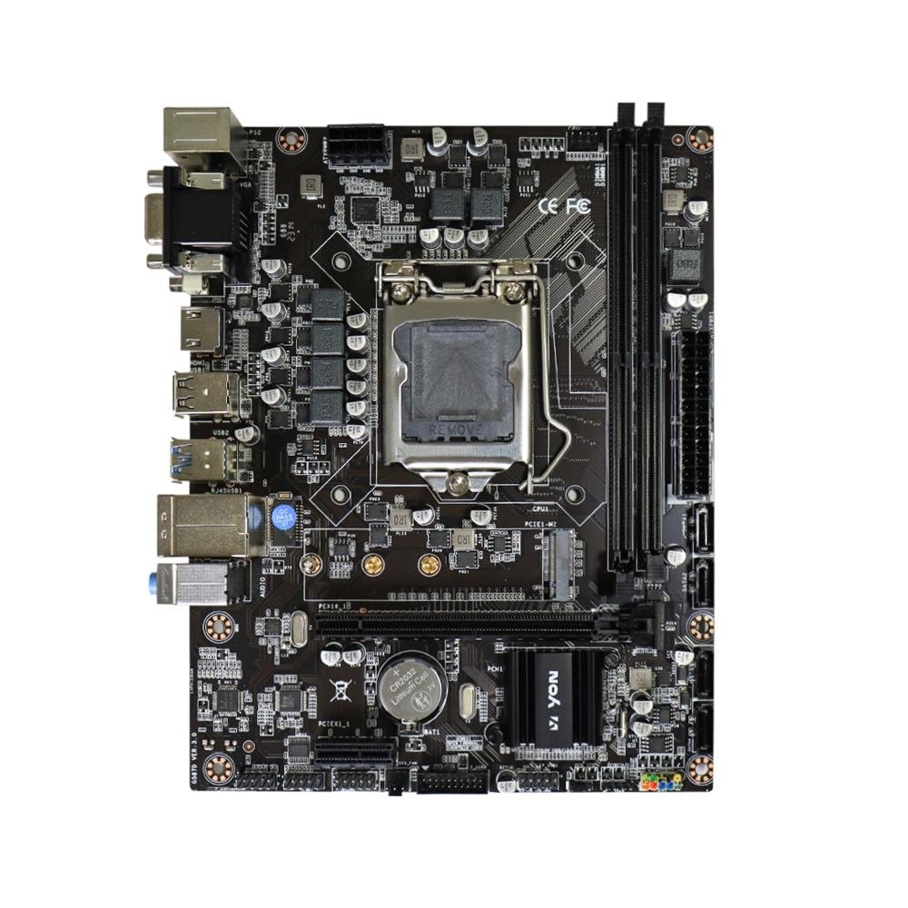 Placa Mãe Yon H510g587, Chipset H510, Intel Lga 1200, Matx, Ddr4