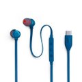 Fone de Ouvido JBL Tune 310C, Drivers 9mm, 3.5mm, USB-C, Azul