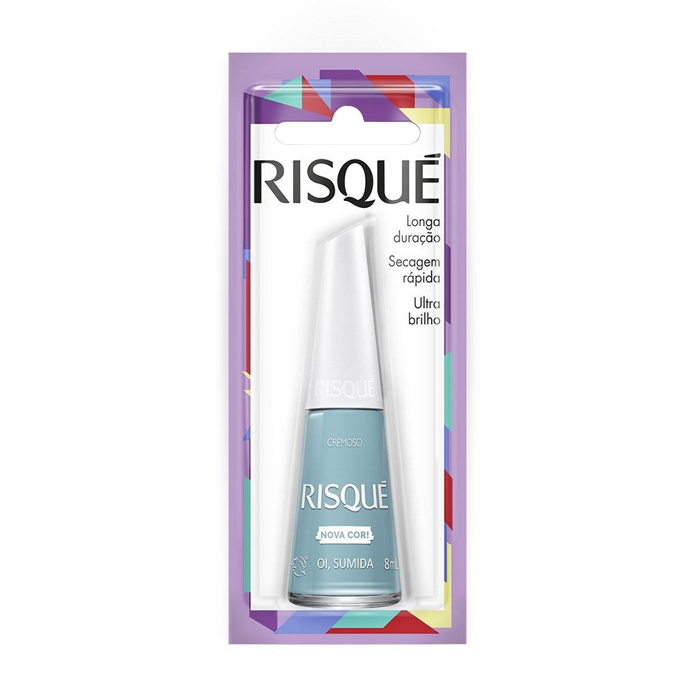 Esmalte Risqué Cremoso Oi Sumida Blister 8ml