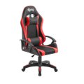 Cadeira Gamer Syrax Com Apoio Lombar, Cervical e Ajuste De Altura Cor: Vermelho
