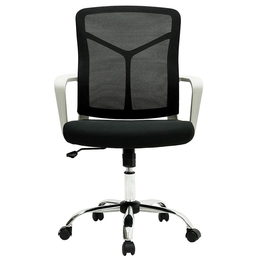 OCH06 - Cadeira De Escritorio Leap Plus - Giratoria Com Ajuste De Altura, Revestimento Mesh, Apoio De Bracos, Base Estrela e Rodizios