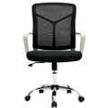 OCH06 - Cadeira De Escritorio Leap Plus - Giratoria Com Ajuste De Altura, Revestimento Mesh, Apoio De Bracos, Base Estrela e Rodizios