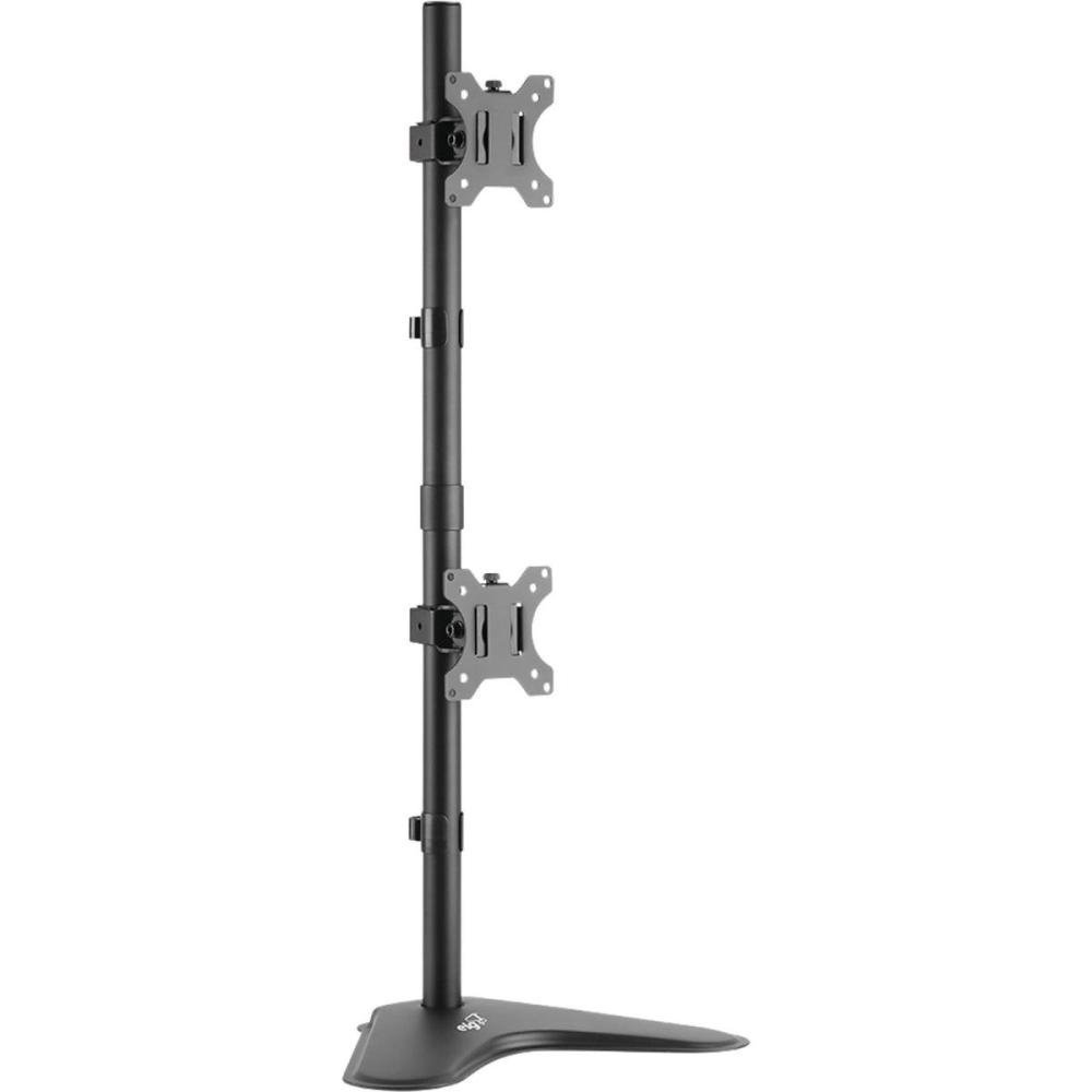 Suporte Para 2 Monitores Elg T80n2v Ergonômico Articulado 15" A 32" Em Aço Carbono