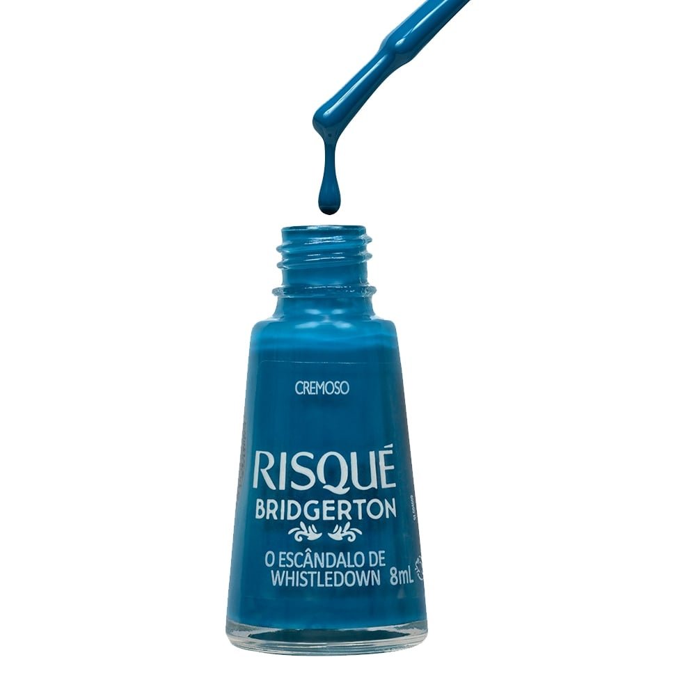 Esmalte Risqué Cremoso Bridgerton o Escândalo Whistledown Avulso 8ml