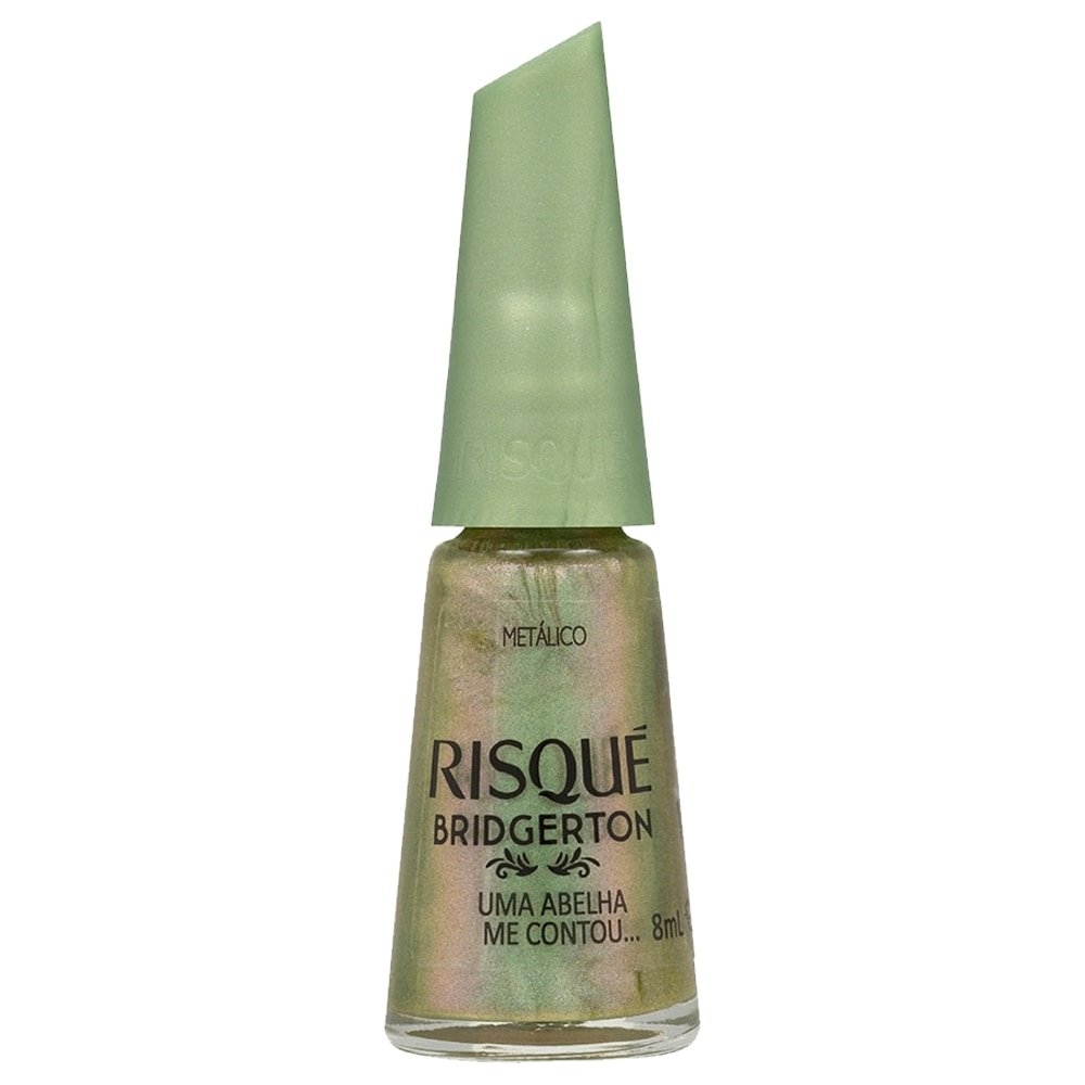 Esmalte Risque Bridgerton Metalizado Uma Abelha me Contou 8ml