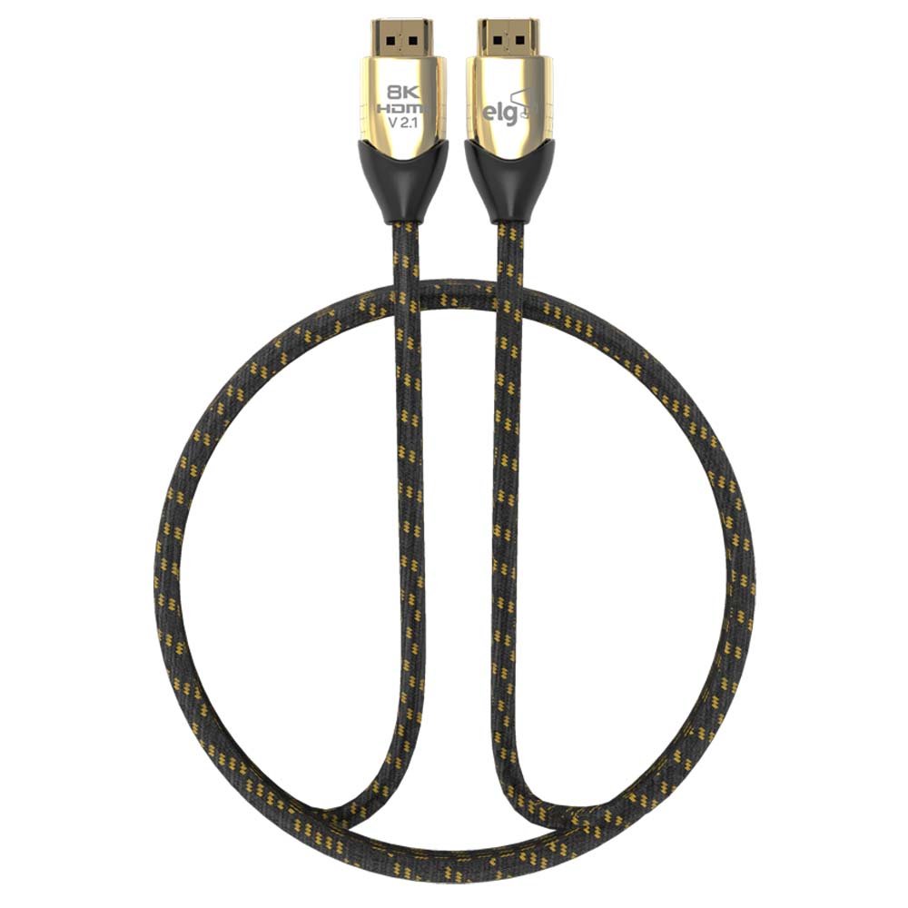 Cabo HDMI Versão 2.1 8K Ultra High Speed Com ETHERNET - 2 METROS ELG