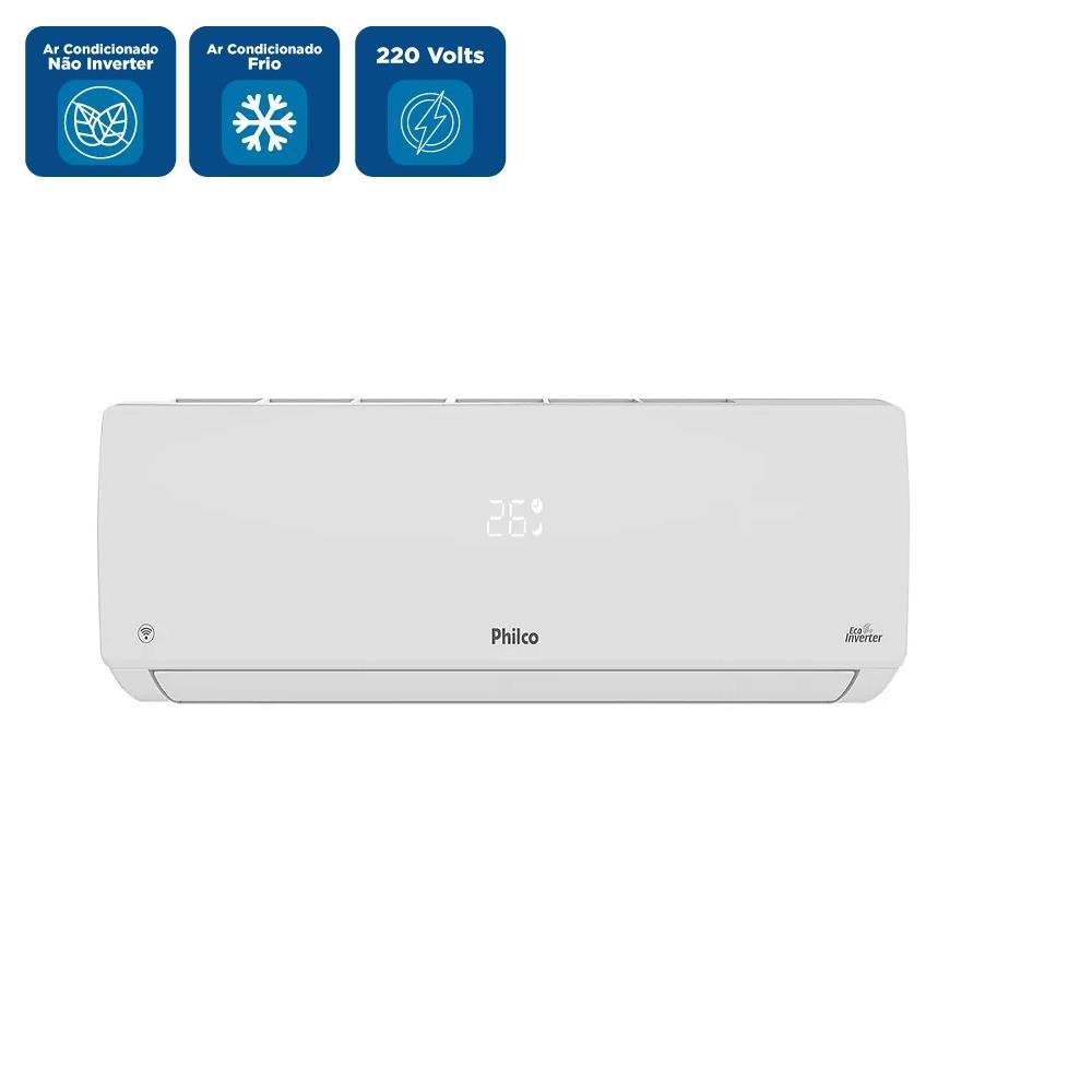 Ar Condicionado Split Hi Wall Philco Eco 18000 BTU/h Frio Monofásico PAC18000IFM15 ¿ 220 Volts