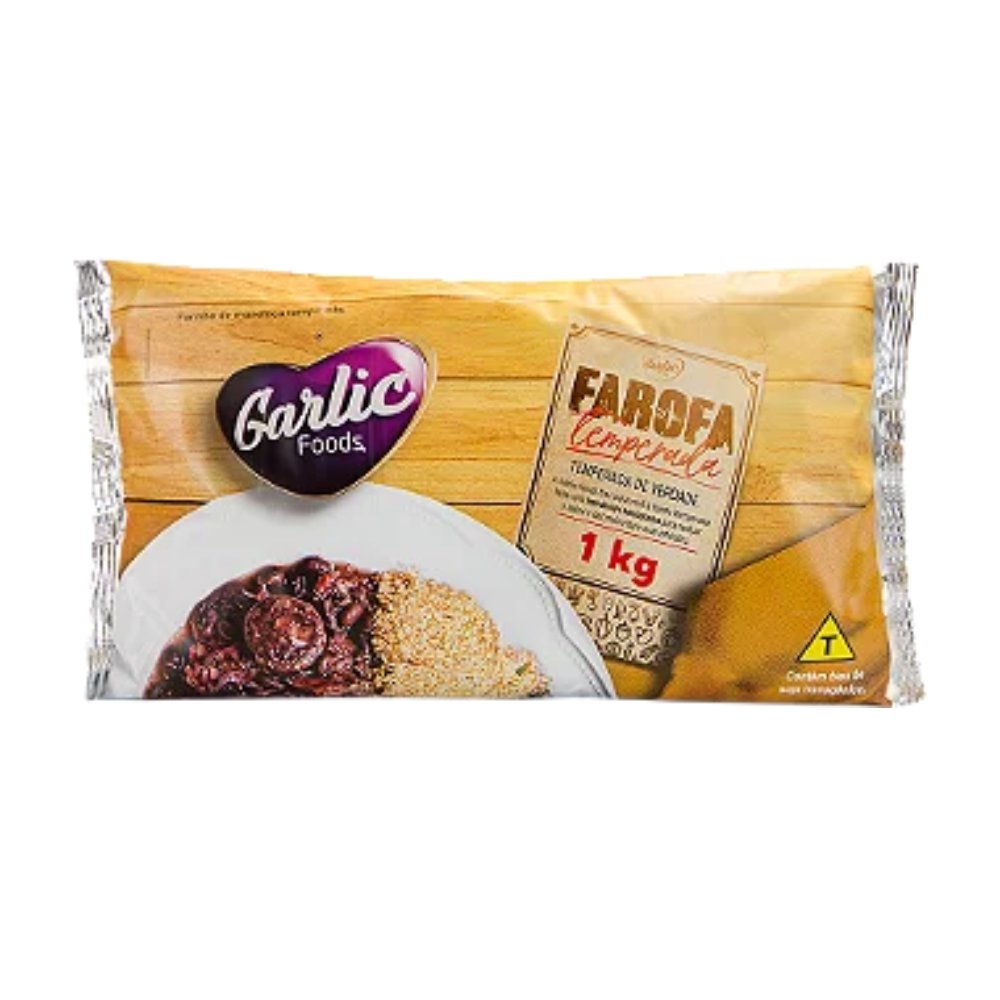 Farofa De Mandioca Tradicional Pronta 1Kg