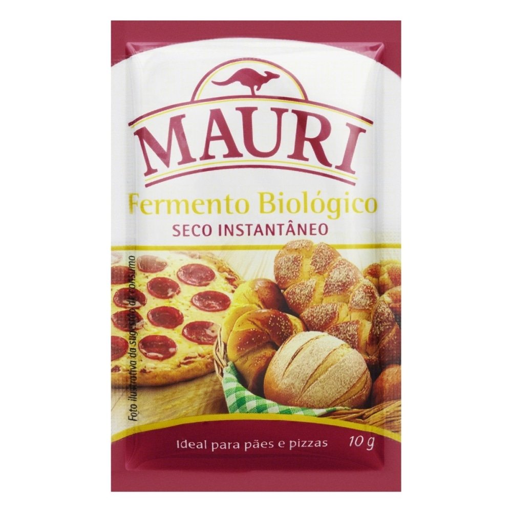 Fermento Biológico Mauri Instantâneo 10g- Embalagem 69 Unidades