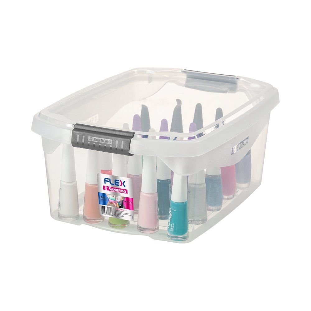 Organizadores Plastico Saremo 6L Caixa Promocional Com 80 Pecas